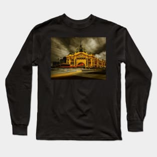 Flinders Street Station Long Sleeve T-Shirt